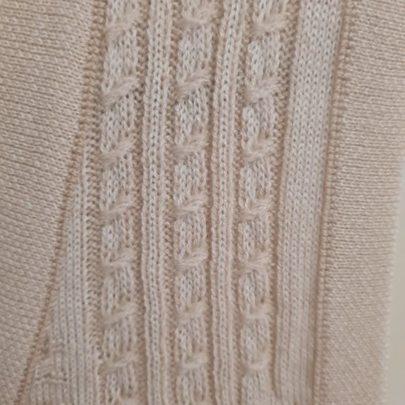 Established Knit Vest Beige NWT - Picture 3 of 5